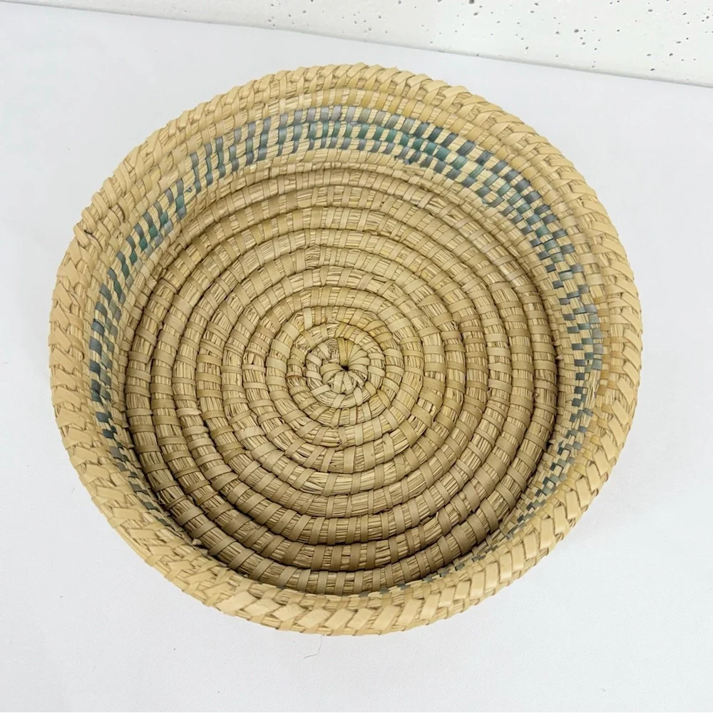 Unbranded Bohemian Off White Macrame Plant Hanger and 10 Inch Basket - Picture 9 of 17